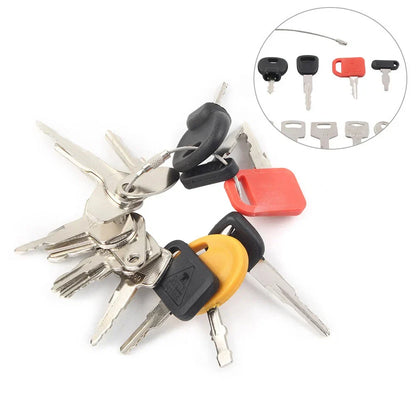 15 Keys Heavy Equipment Ignition Key Set for Holland Excavator