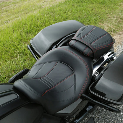Driver Passenger Gel Seat for Harley Touring Road King Special (2009-2023)