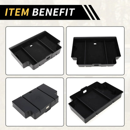 Center Console Organizer Tray for Chevy Silverado 1500, GMC Sierra 1500 (2014-2023)