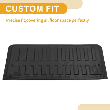Cargo Liner Rear Trunk Mat for Dodge Ram 1500 2019-2024 Stripe Pattern TPE