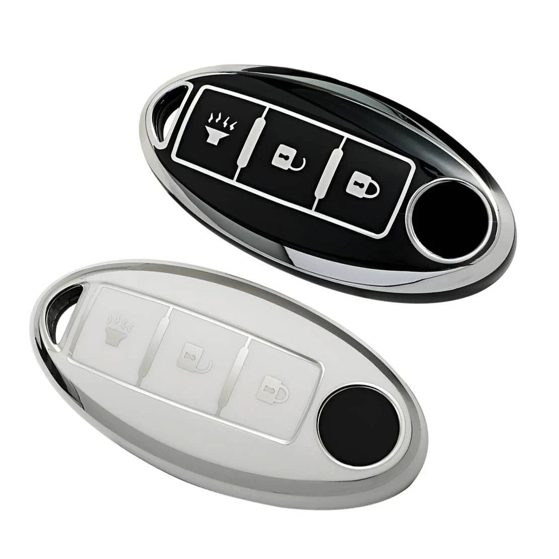 3 Button Key Cover Housing for Nissan Qashqai Leaf Tiida (2006-2023)