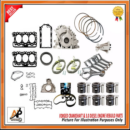 Forged Crankshaft Diesel Engine Rebuild Kit for Land Rover Range Rover (1996–2002)