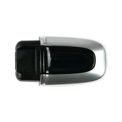 Silver ABS One Button Start Key Cover Case for Macan (2015-2023)