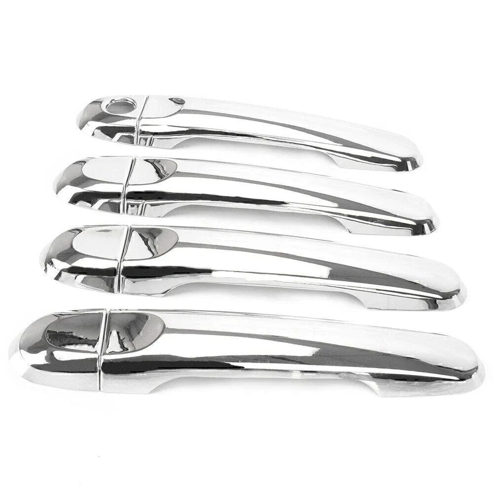 Chrome Door Handle Cover Trim for Nissan Sunny Versa (2014-2016)