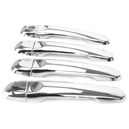 Chrome Door Handle Cover Trim for Nissan Sunny Versa (2014-2016)