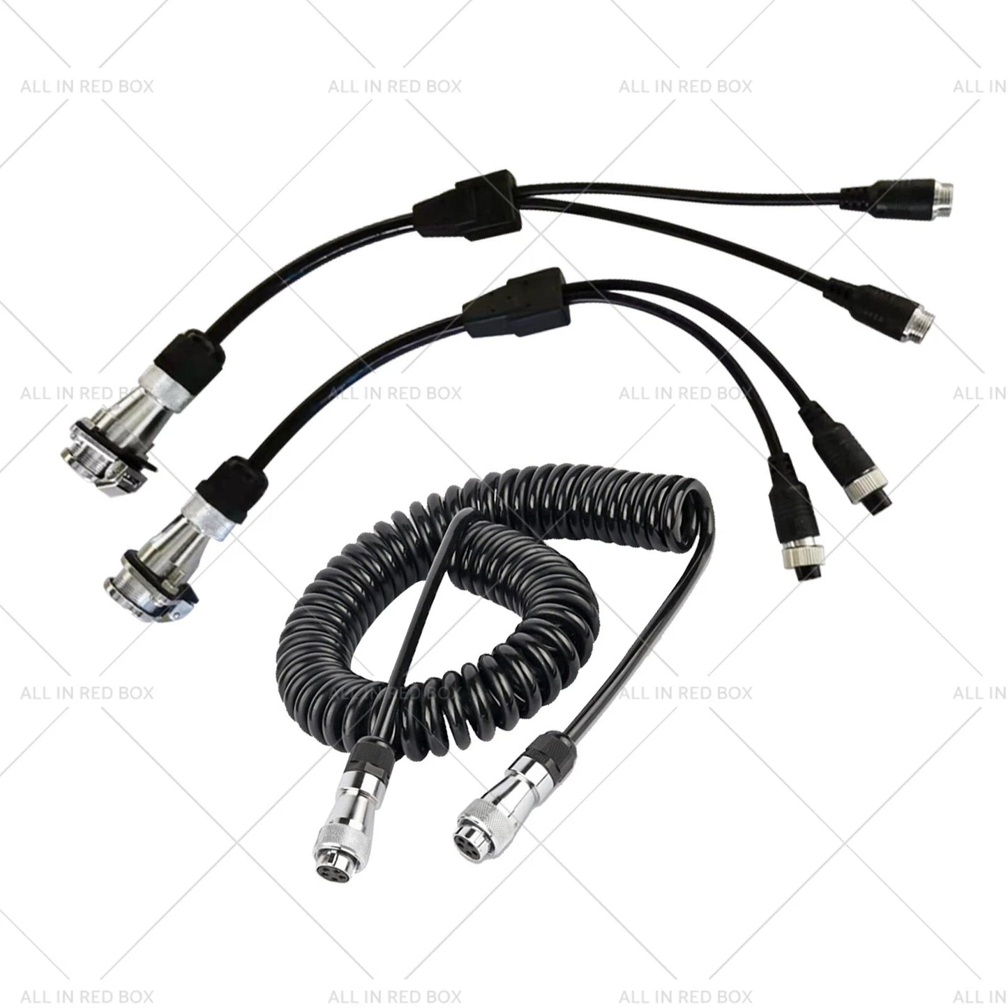5-Pin Connector for Suzy Coil Caravan Truck Towing Spring 4m