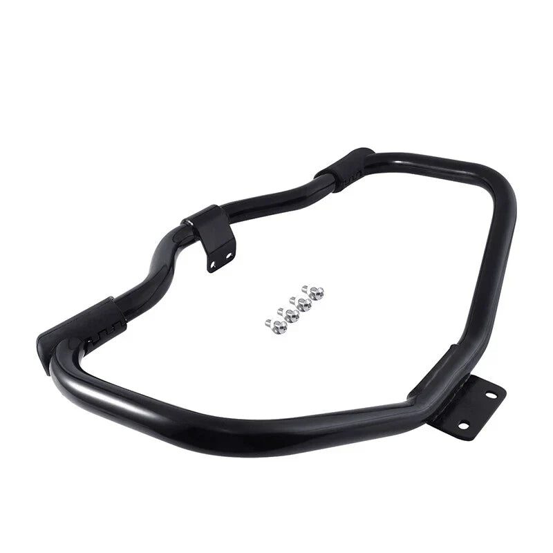 Chrome/Black Engine Guard Crash Bar for Harley Sportster (2004 - 2022)