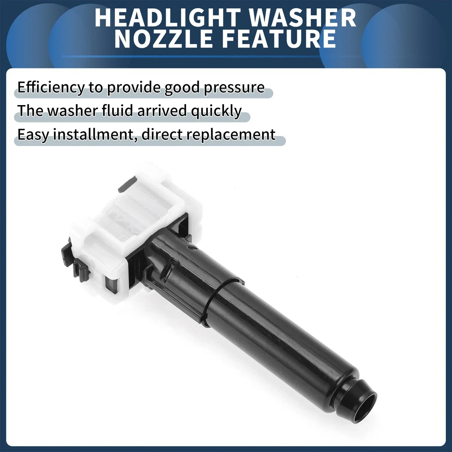 Headlight Washer Nozzle for Lexus RX 2008-2015 (2 x Nozzles)