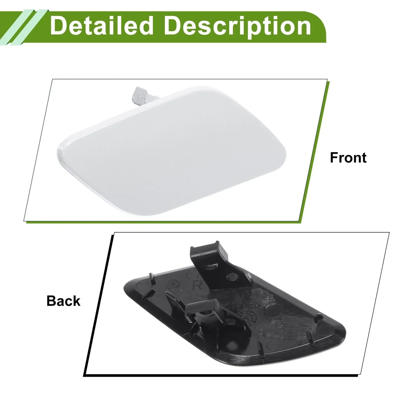 Washer Nozzle Cover for Porsche Cayenne 92A (2015-2017) - White
