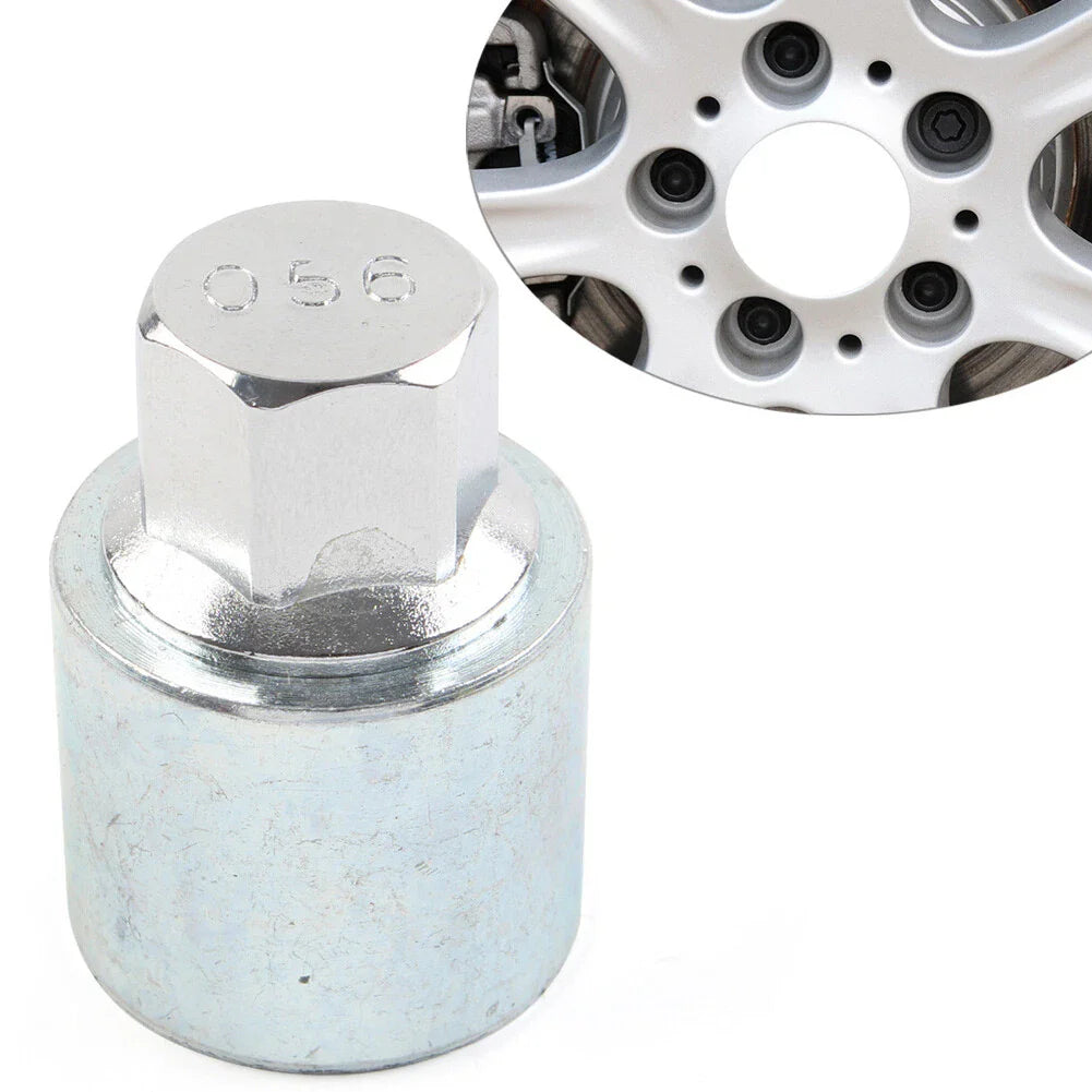 Metal Wheel Lock Lugnut Anti-theft Key Socket for BMW
