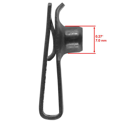 2x Panel Clip U Nut Replacement for John Deere 4500 Yanmar 2.0L (72")