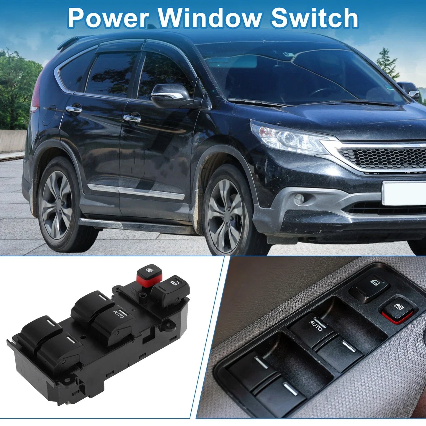 Front Right Power Window Switch for Honda CR-V (2006-2011)