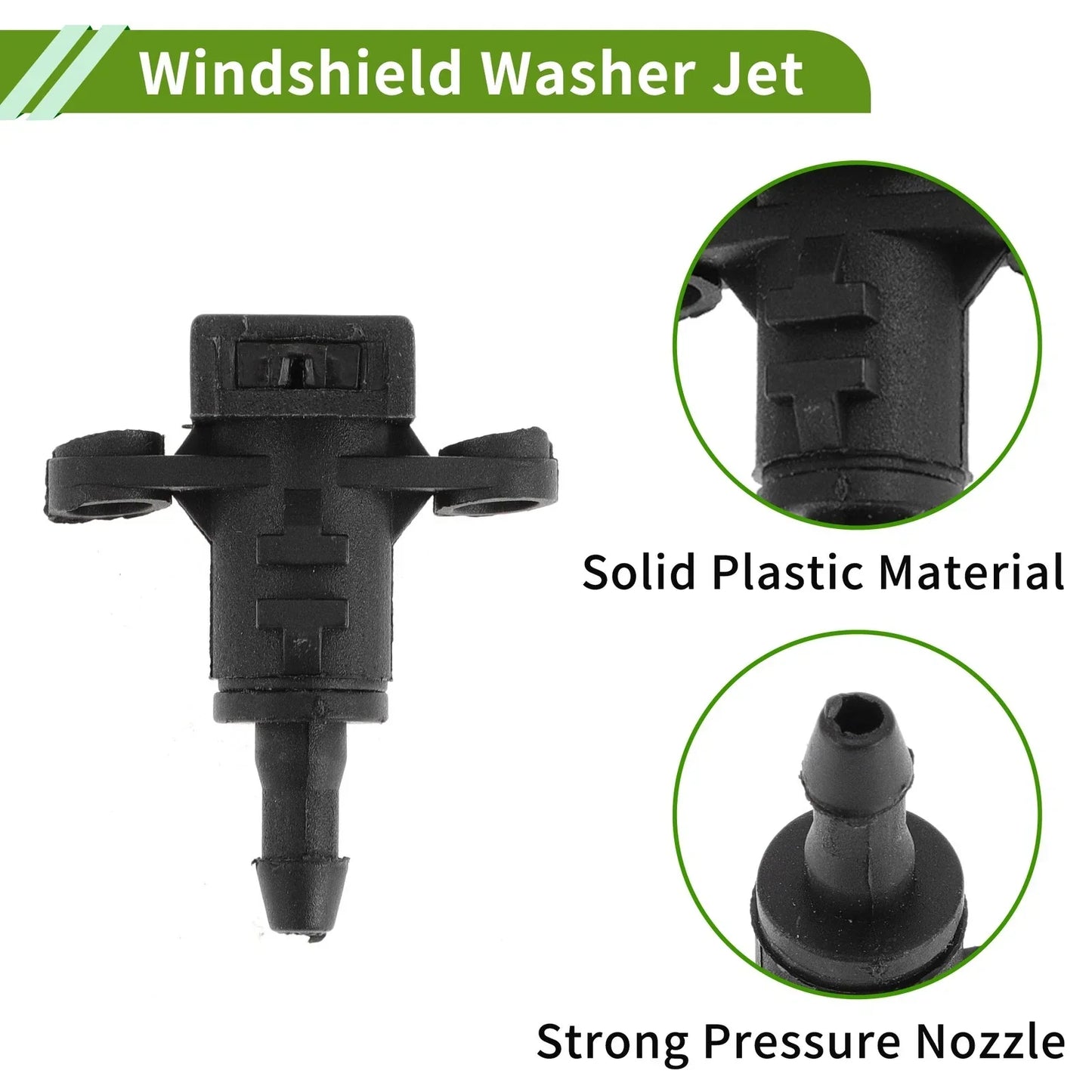 Windshield Washer Nozzle & Hose Connector for Hyundai