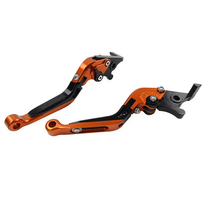 CNC Extendable Brake Clutch Levers for Yamaha YZF R1 (2009-2014) Orange