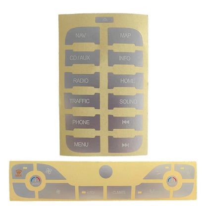 Radio Button Repair Stickers for Ford S-Max (2011–2011)