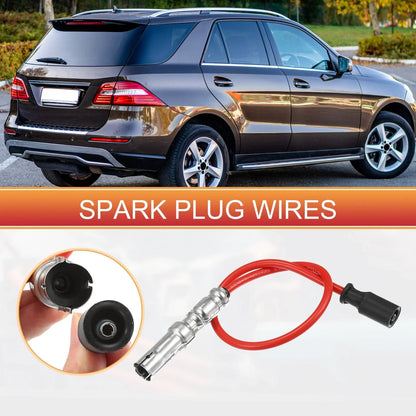 12 x Spark Plug Wire Ignition Coil Cables for Mercedes-Benz ML320 (2000-2005)