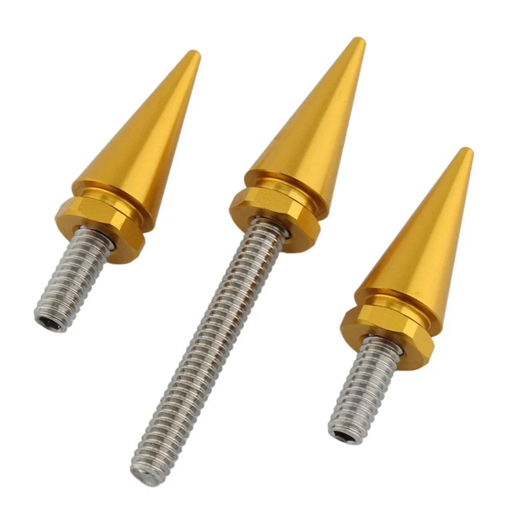 3 x 6mm Gold Windshield Screws for Harley Electra Glide (2014-2023)