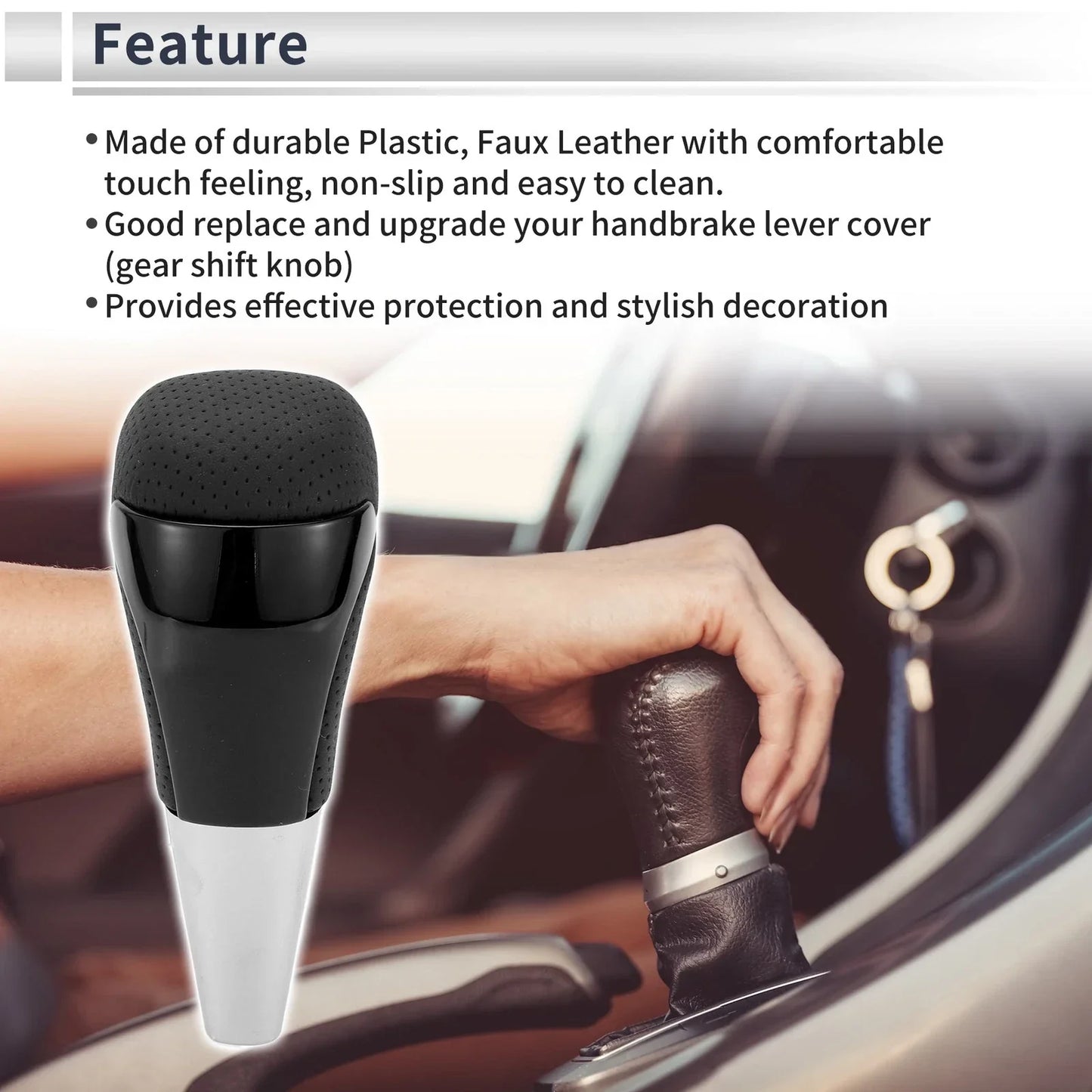 Automatic Gear Shift Knob for Lexus LS430 2001-2006 Plastic Faux Leather