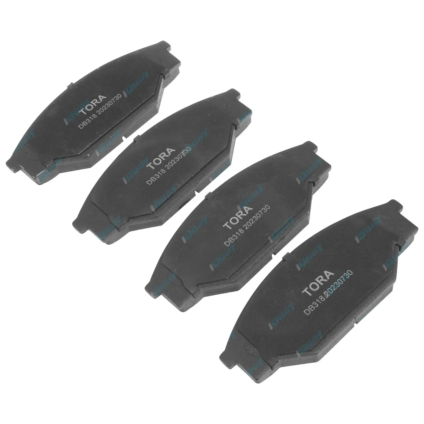 Front Disc Brake Pad Set for Toyota Hiace Van YH50 YH51 YH53 YH63 YH73 (1982-1987)