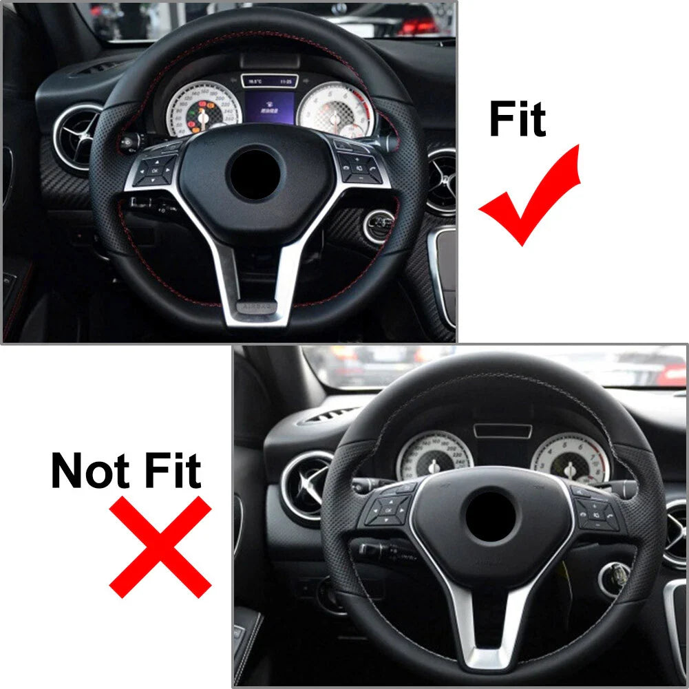 Steering Wheel Trim Cover for Mercedes A C E SLK CLA CLS GLA Class