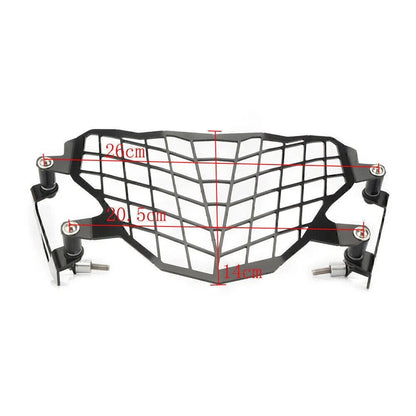 Black Headlight Grille Guard Cover for BMW G310GS G310R (2017-2018)