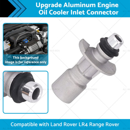 Aluminum Engine Oil Cooler Pipe for Land Rover Range Rover Sport (2010-2013)