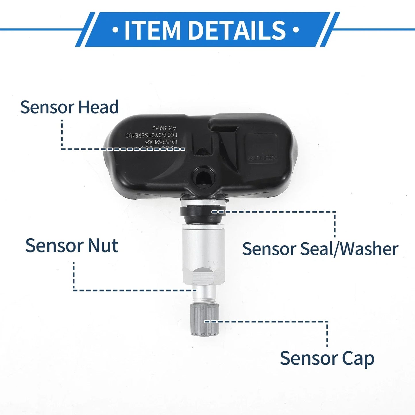 Tire Pressure Monitoring Sensor for Lexus ES