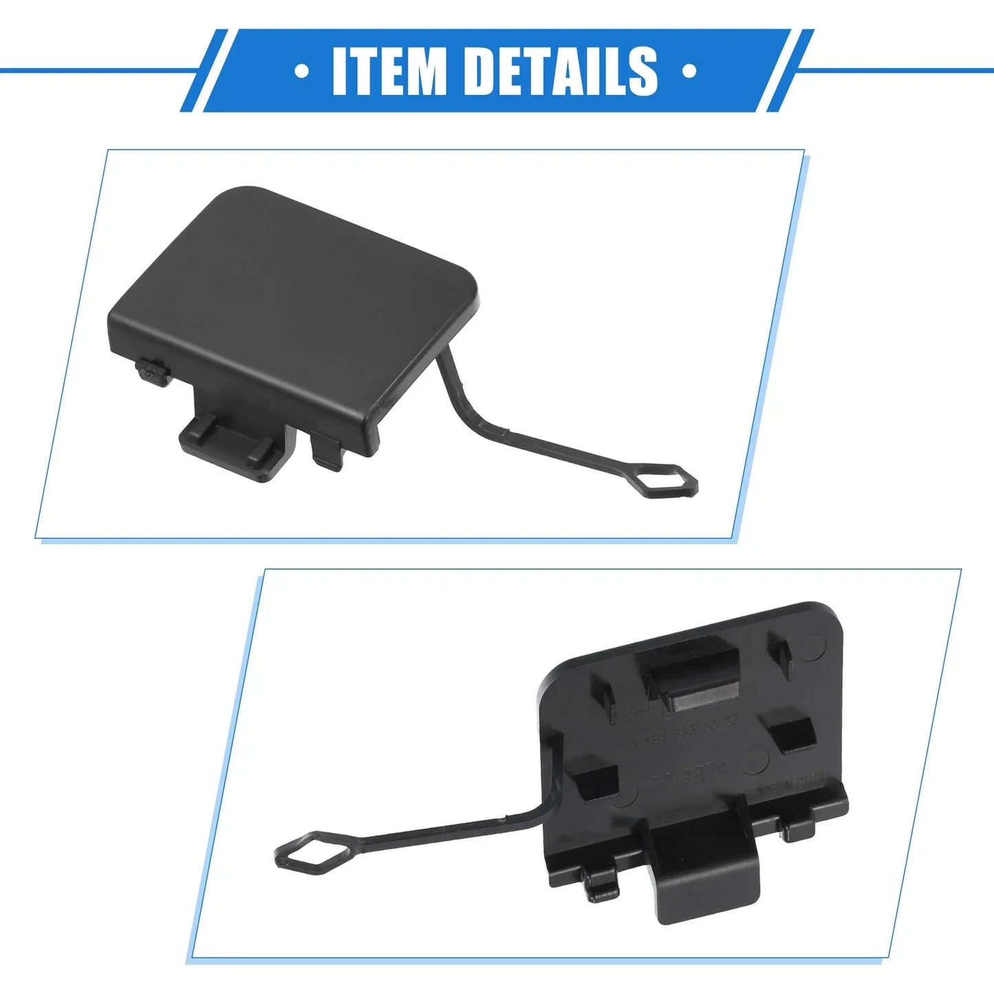 Rear Bumper Tow Hook Eye Hole Cover for Mercedes-Benz GL-Class (2007-2012)