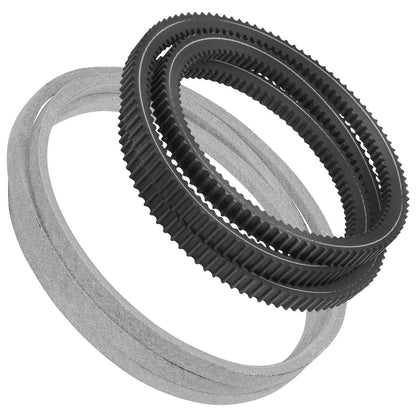 Deck Belt Set for John Deere X500 X520 X534 X540 Multi-Terrain Tractor (48) (2005–2018)