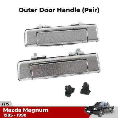 Exterior Door Handles LH+RH Fits Mazda B2000 B2200 B2600 Ute Truck 1985-98 D06