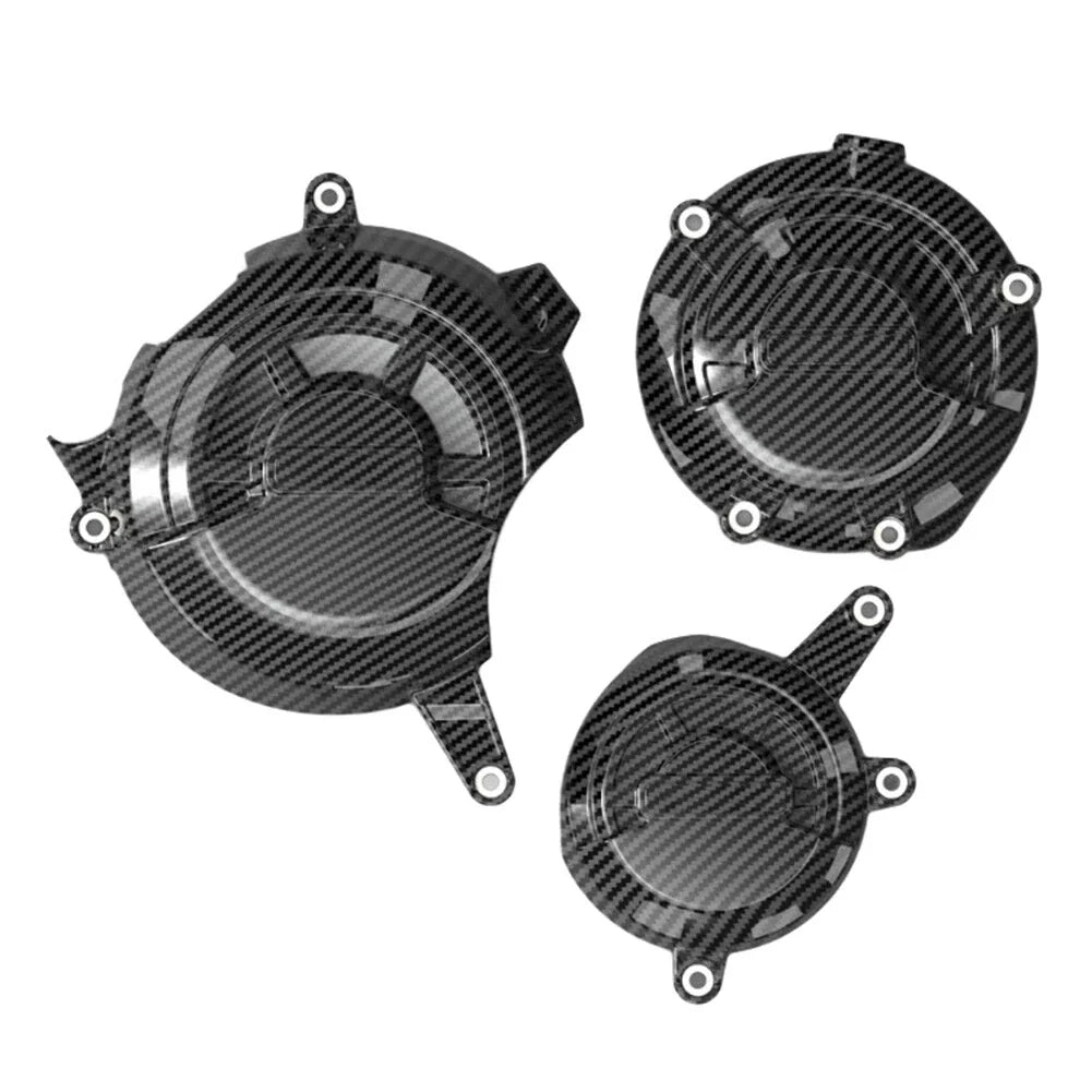Carbon Fiber Engine Cover Protector Set for Honda CB1000R (2018-2023)
