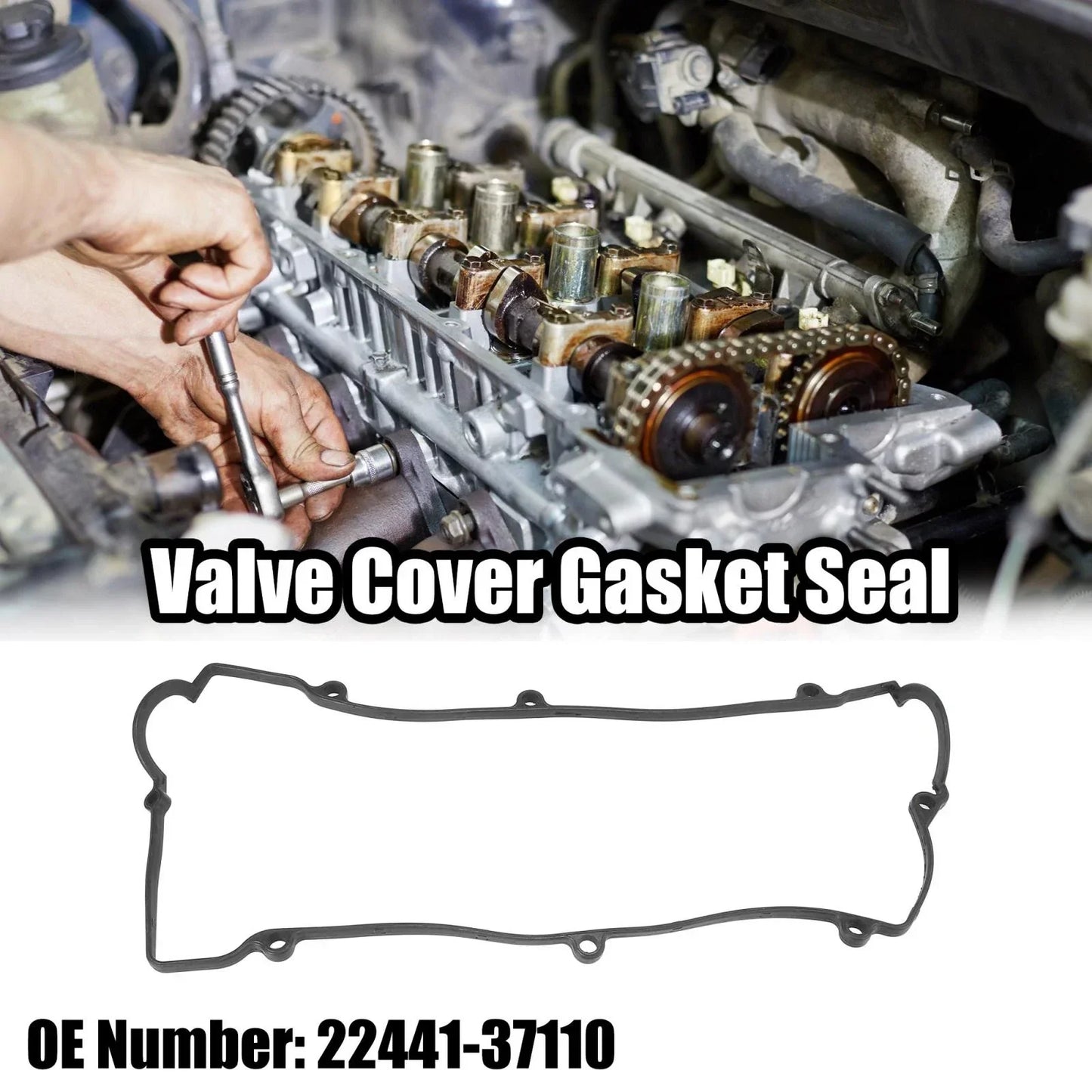 Valve Cover Gasket Seal for Hyundai Santa Fe, Sonata & Kia (2001-2023)