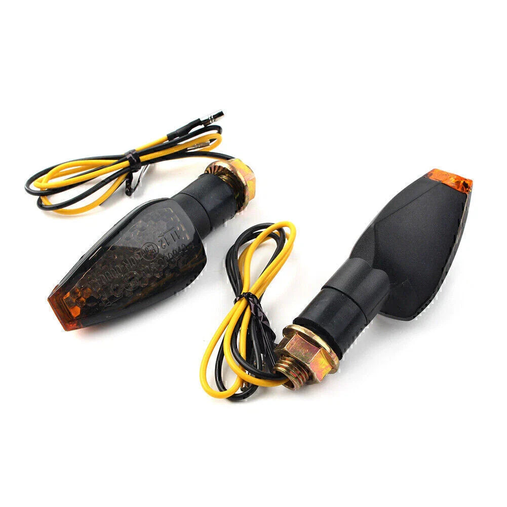 LED Motorcycle Turn Signal Indicators Blinkers Lights for Mini 14