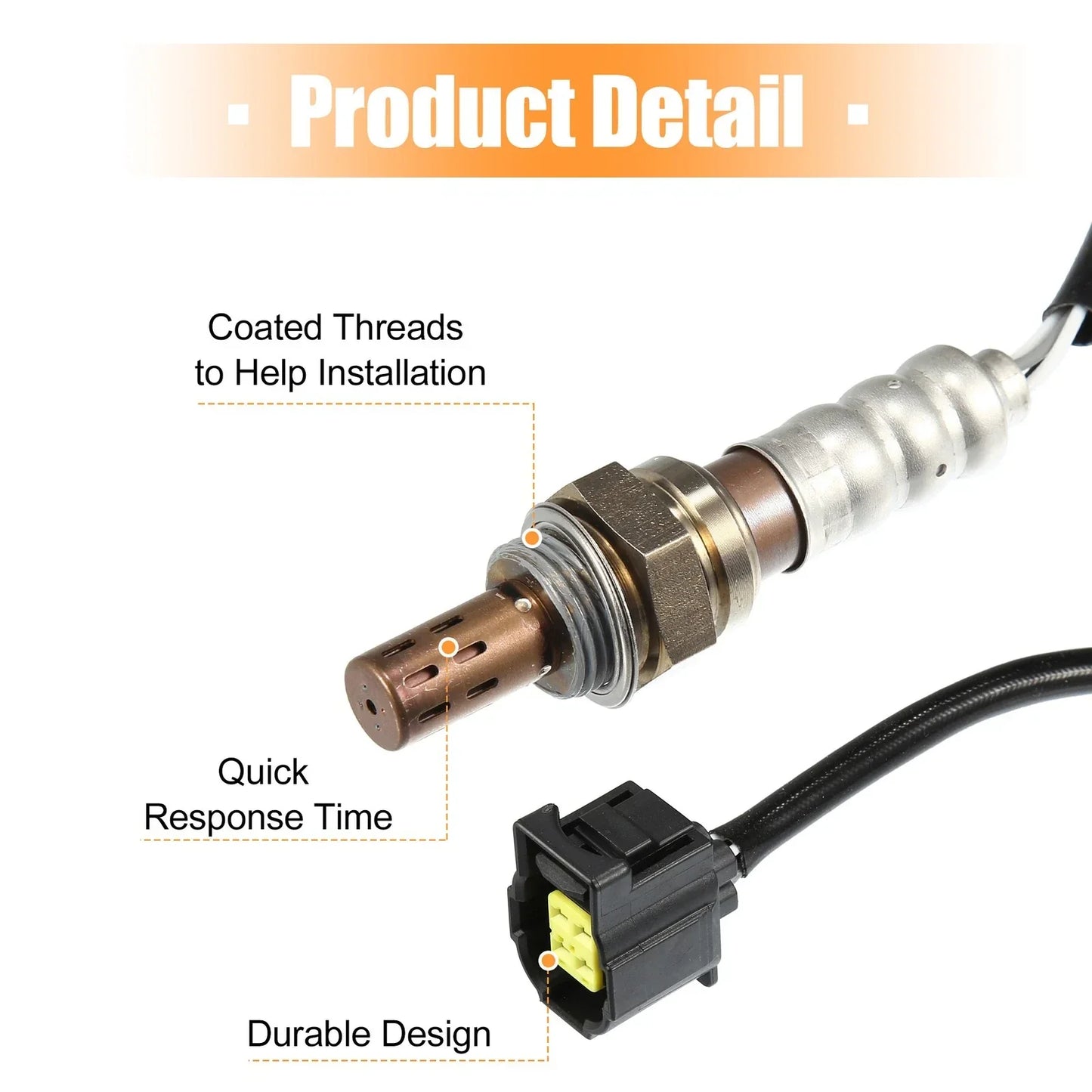 Oxygen Sensor for Dodge Ram 3500 (2010-2018) - 1 x Replacement Part