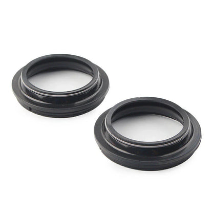 Black Dust Seals for Motorcycle Front Fork Damper Shock Absorber 41X53MM