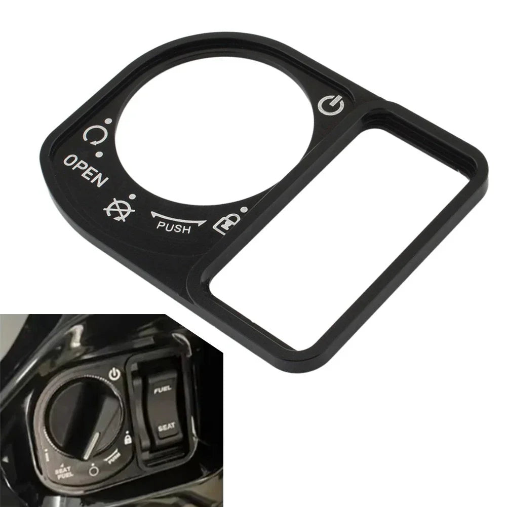 Ignition Lock Switch Cover Trim Black for Honda PCX160 150 125 ADV150