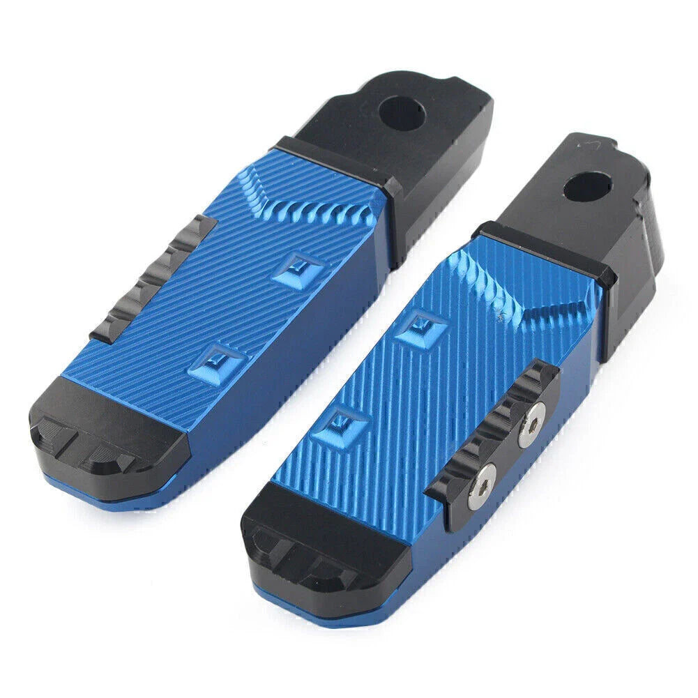 CNC Aluminum Blue Rear Passenger Foot Pegs for BMW S1000RR (2010-2023)
