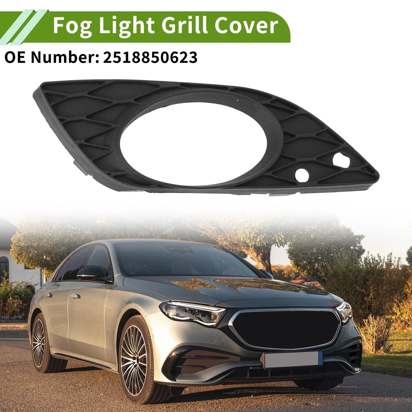 Front Right Fog Light Grill for Mercedes Benz R350 (2006-2010)