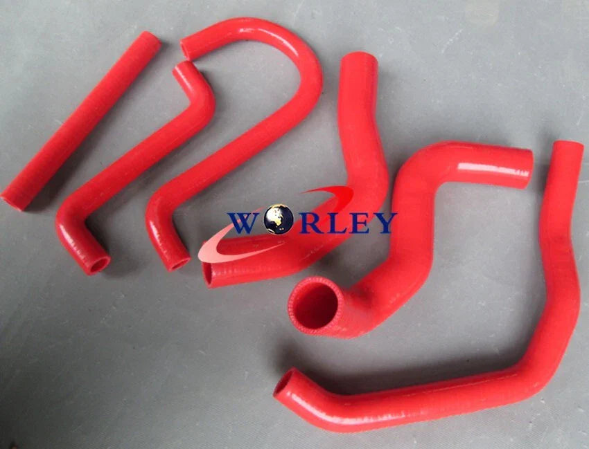 Silicone Radiator Hose for Ford Falcon EF EL XR6 4.0L 94-98 (Red)