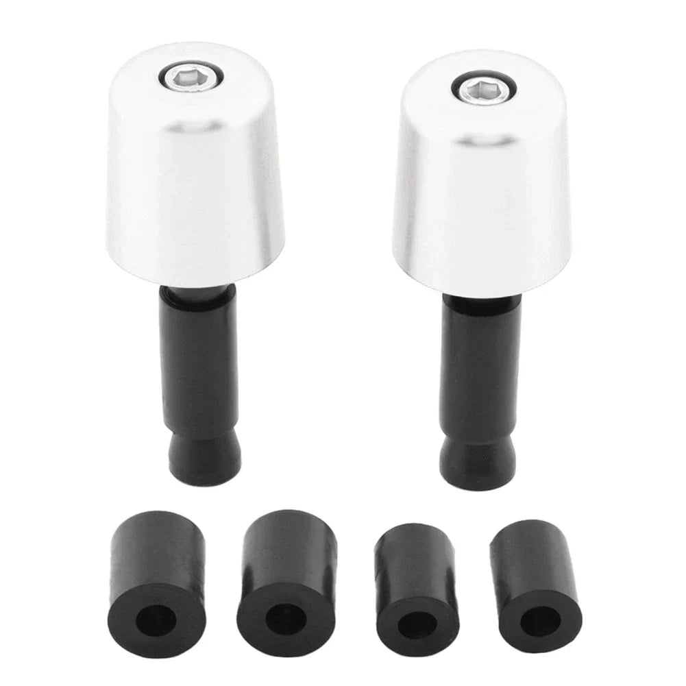 1.5in Handlebar Hand Grips & End Caps for Universal Motorcycle