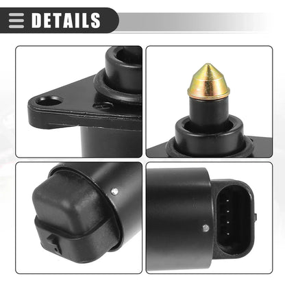 Idle Air Control Valve for Chrysler Town & Country (1988) Metal