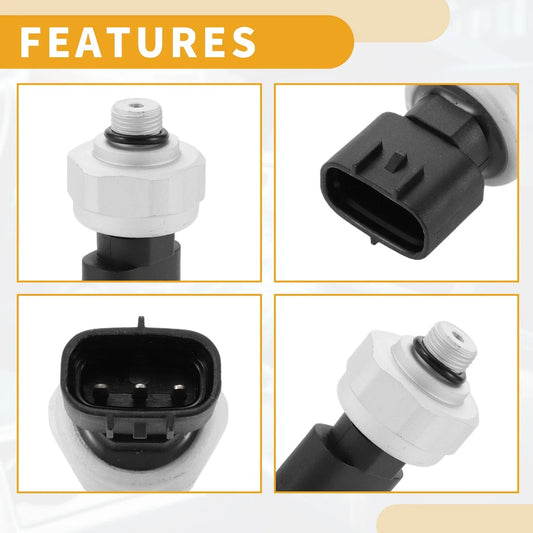 A/C Pressure Switch Sensor for Toyota Camry (2006-2017) - Durable Plastic & Metal