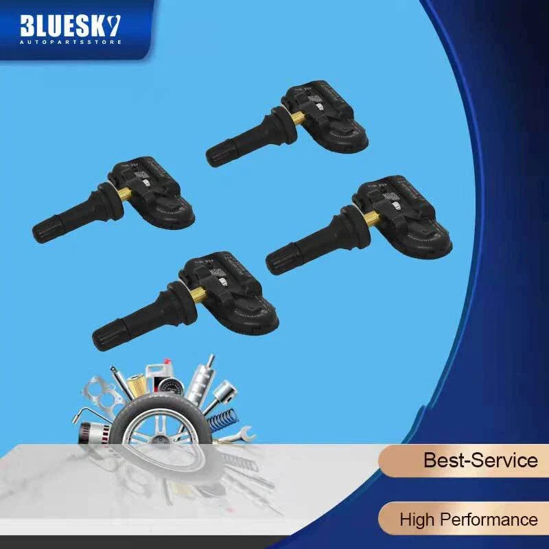 4X TPMS Tyre Pressure Sensors for JEEP CHEROKEE KL (2014-2018)