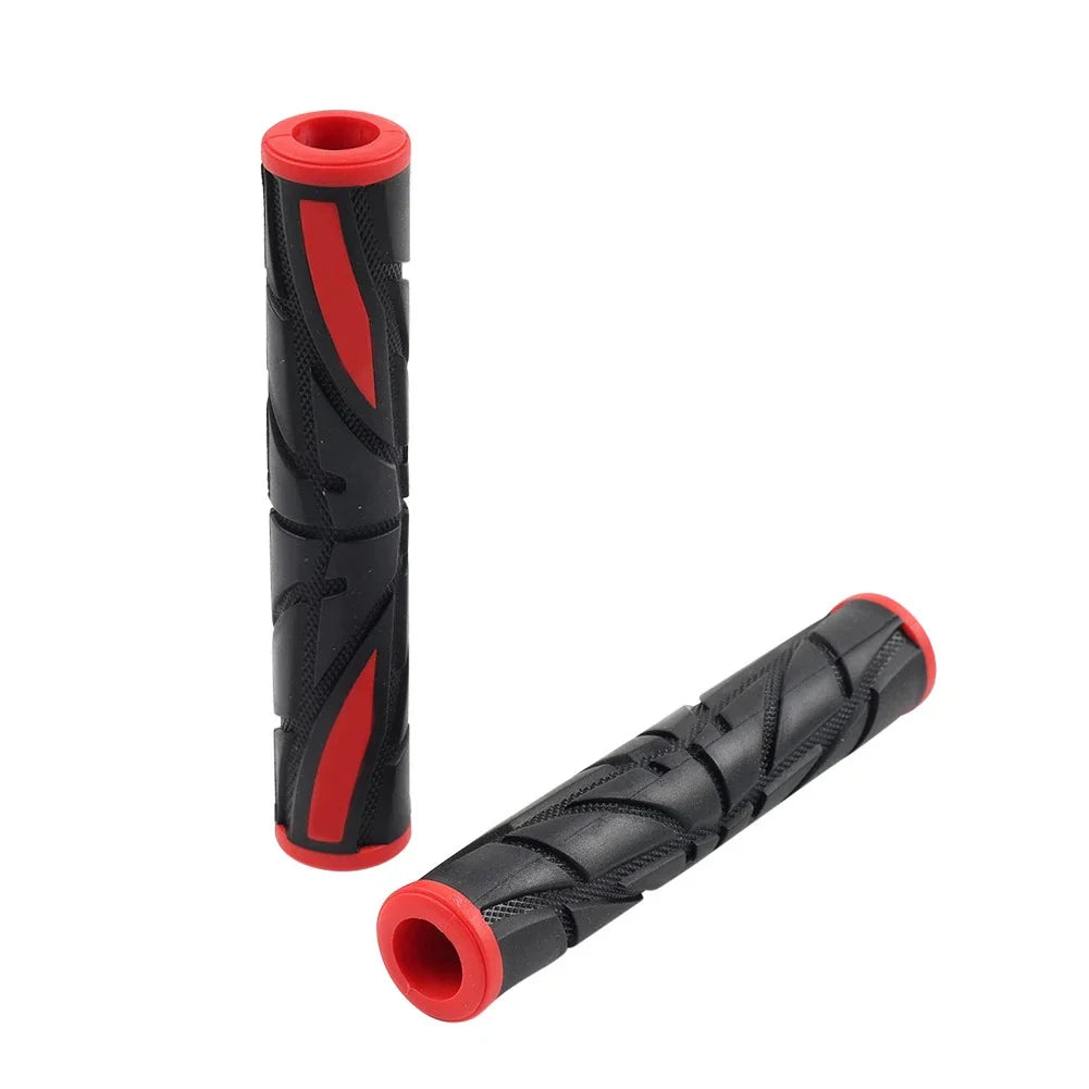 Red Rubber Sleeve Cover Grips for Universal Motor Brake Clutch Handle Bar