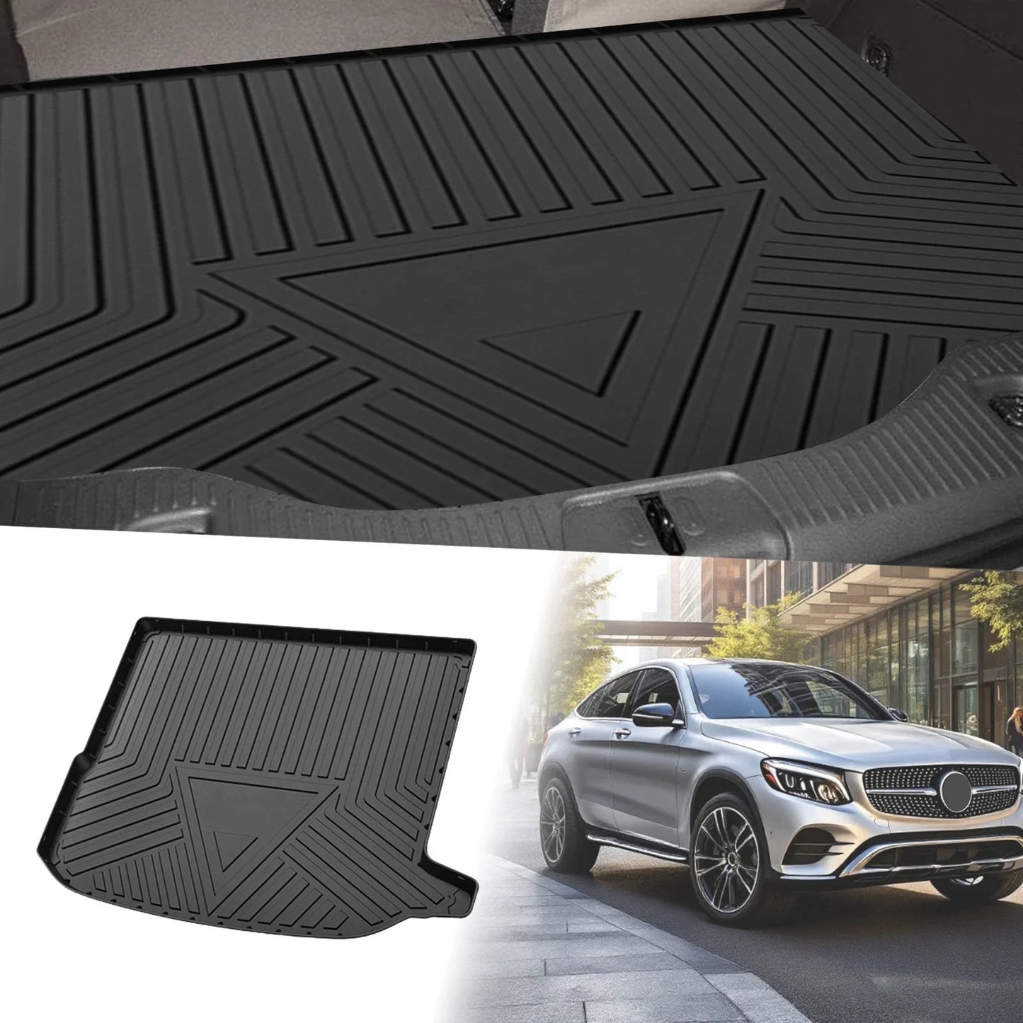 Cargo Liner Rear Trunk Mat for Mercedes-Benz GLC Coupe (2017-2023) 1 x Pc