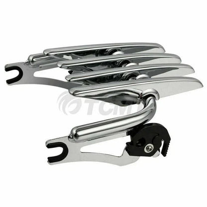 Chrome Stealth Luggage Rack Docking Hardware for Harley Touring (2014-2024)
