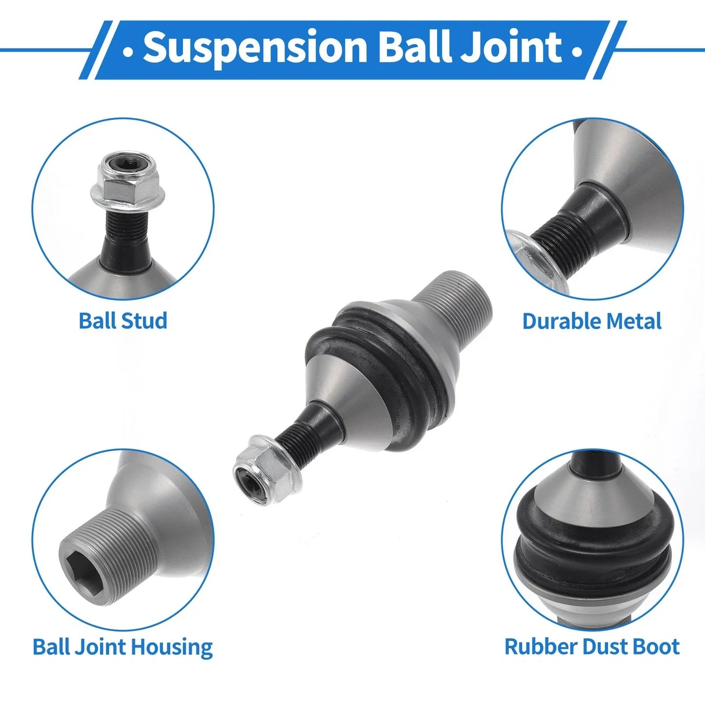 2 x Front Lower Ball Joints for Mercedes-Benz GL-CLASS (2012-2019)