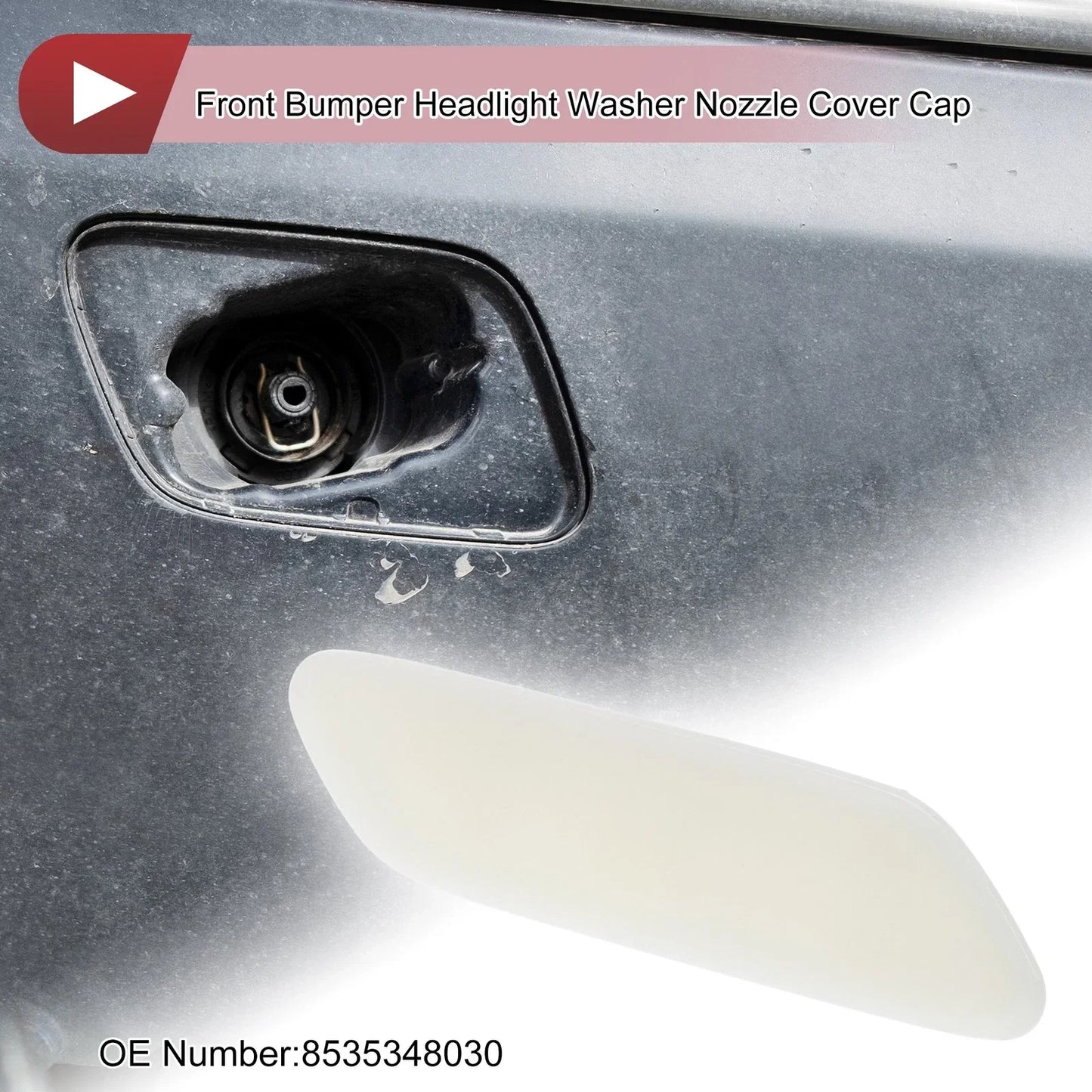 Front Right Washer Nozzle Cover for Lexus RX350 (2016-2019) - Unpainted 1 x Cap