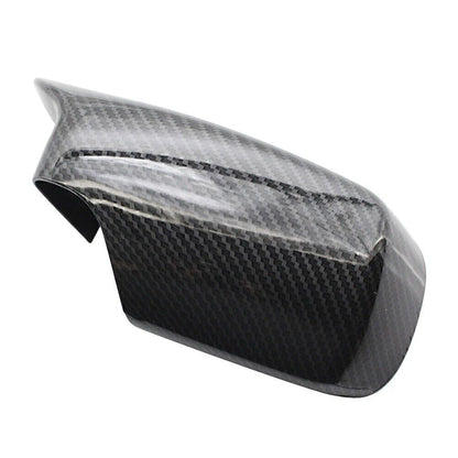 Carbon Fiber ABS Front & Rear View Mirror Covers for BMW E46 (1998-2005)