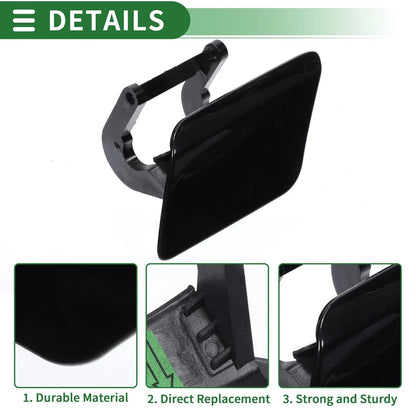 Front Left Bumper Headlight Washer Nozzle Cover for Mercedes-Benz (2008-2015)
